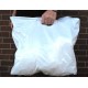 Plastic Bag / White Plastic Bag (Large)  size about 11.5 x 6.5 x 21